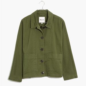 Madewell Drapey Pomeray Chore Jacket